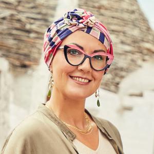 Turban chimio Lotus lin Christine Headwear