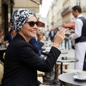 Foulard Préformé Charlotte - 100% Viscose & Doublure Coton - Fluidité & Volume