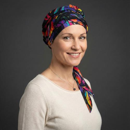 Foulard Chimio Préformé Georgia - 100% Coton - Volume & Douceur