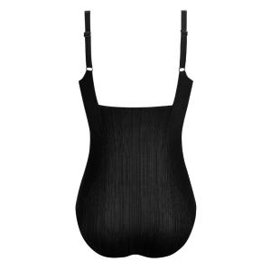 Maillot de bain une pièce pour prothèse Treviso Noir - Amoena