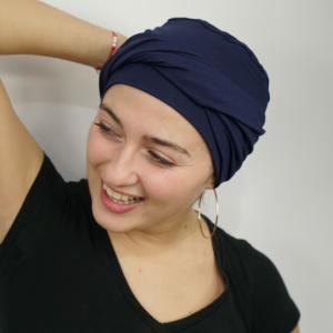 Turban en bambou Lucie uni Autrement Belle