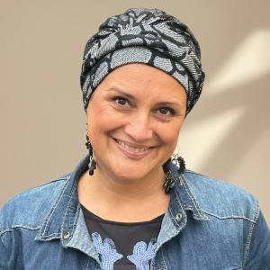 Bonnet Turban Chimio Hiver - Modèle Julieta - Laine & Bambou à Nouer