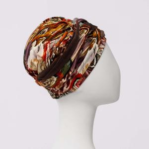 Turban chimio Confort Noya Christine Headwear : Bambou Caretech® et Volume Torsadé