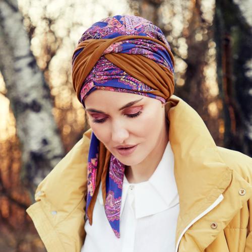 Foulard chimio Bélise bambou Christine Headwear