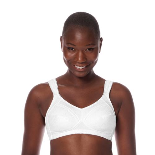 Soutien gorge pour prothèse Nora blanc sans armatures Amoena