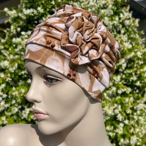 Turban chimio Cap Anna imprimé Gisela Mayer