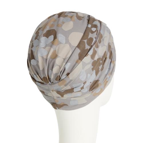 Blingko Turban Chimio Femme Fibre Bambou Christine Headwear Imprimé Chapeau Fleur Imprimé Bonnet Tresse Torsadée de Nuit Moderne à Nœud Slouchy Headwrap pour Cancer Cheveux Perte
