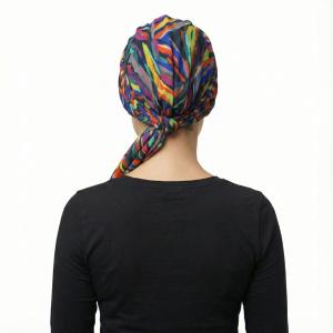 Foulard chimio préformé Georgia - 100% Coton - Volume & Élégance