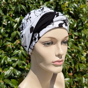 Turban Chimio Lucie Imprimé - Volume & Style drapé