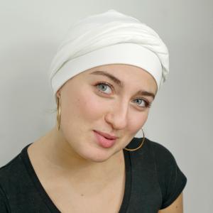 Turban en bambou Lucie uni Autrement Belle