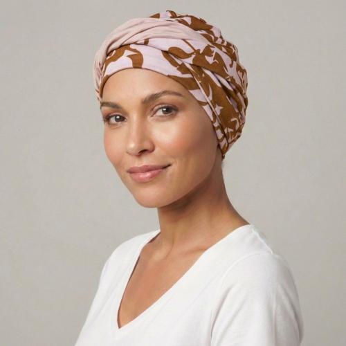 Turban Chimio Lucie Imprimé - Volume & Style drapé
