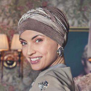 Turban chimio confort La Perla Boho Spirit - Christine Headwear