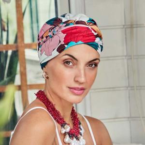 Turban chimio confort Sapphire Boho Spirit - Christine Headwear