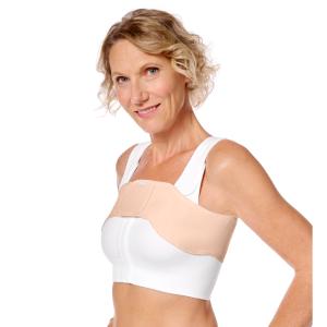 Bande de compression anatomique rose poudré Amoena