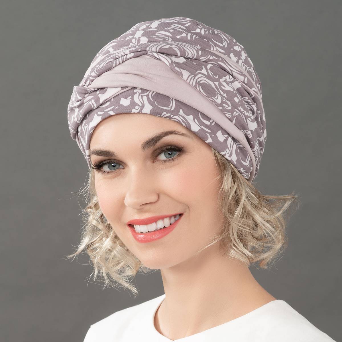 Foulard chimio à nouer Ama Ellen Wille Autrement Belle