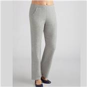 Pantalon en coton molletonn gris chin Amoena