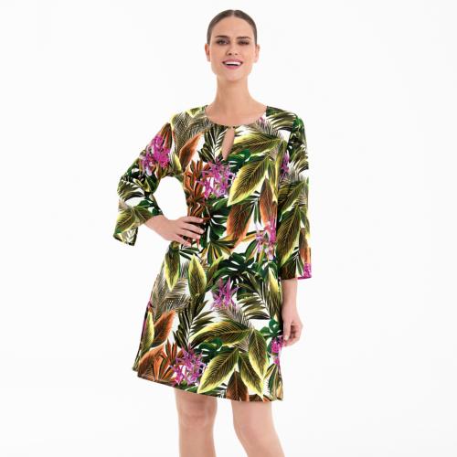 Robe de plage Salla Green tropics Anita