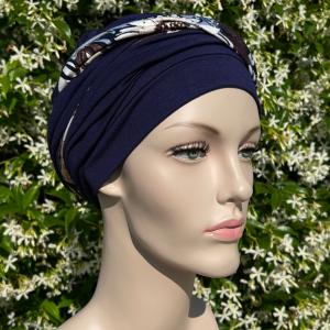 Turban chimio Set Molly multicolore Gisela Mayer