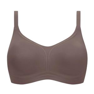 Soutien-gorge sans armatures Wave Pure deep taupe – Amoena Signature®