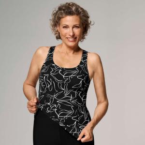 Tankini pour Prothèse Lagos Amoena - Haut de Maillot Galbant