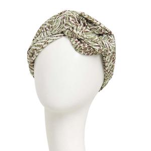 Turban chimio Boho Amber Christine Headwear : Effet Foulard Noué et Volume Chic