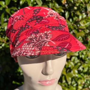 Casquette chimio heda sun imprimé Gisela Mayer