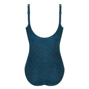 Maillot de bain à poche une pièce Manila bleu FB Amoena