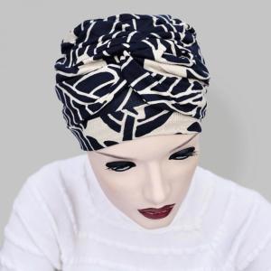 Turban chimio en bambou Adèle multicolore MM Paris