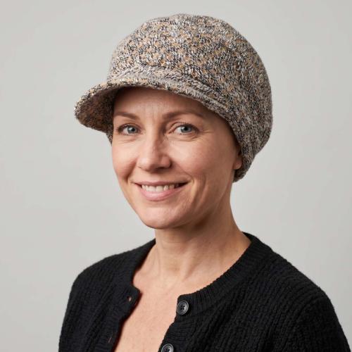 Casquette pour chimio Alix hiver Autrement Belle