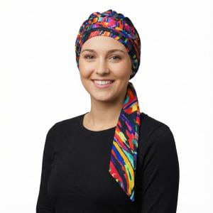 Foulard chimio préformé Georgia - 100% Coton - Volume & Élégance