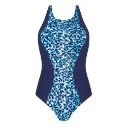 Maillot de bain sport une pièce Ice flowers Amoena