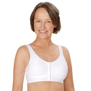 Soutien-gorge Post-op & Sport Ester Amoena (Ouverture devant) - Blanc