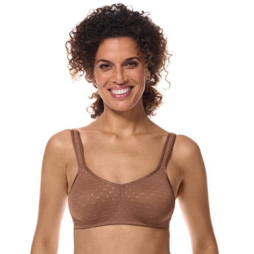 Soutien-gorge bonnets moulés sans armatures Tiana Amoena - Moka