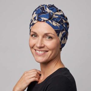 Turban chimio confort et tendance Laurette en bambou - Autrement Belle