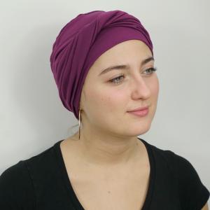 Turban en bambou Lucie uni Autrement Belle