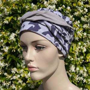 Turban Chimio Lucie Imprimé - Volume & Style drapé