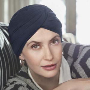 Turban Chimio Coton Supima Misa Christine Headwear : Surpiqûres Graphiques & Effet Vague