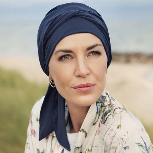Turban chimio Confort Béatrice Christine Headwear : Laine et Technologie 37.5®