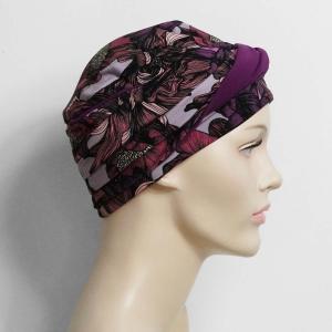 Turban chimio Lucie multicolore bambou : L'iconique volume et imprimés exclusifs - Autrement Belle