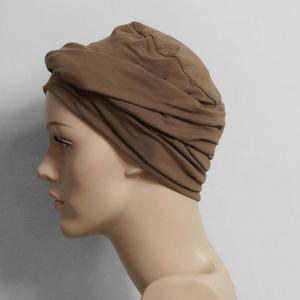 Turban chimio Lucie uni bambou Autrement Belle : L'iconique volume torsadé - Autrement belle