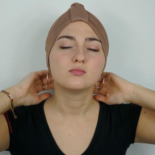 Bonnet en bambou Violette Autrement Belle