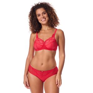 Soutien gorge sans armatures paddé Karolina framboise Amoena