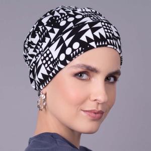 Bonnet Tala Coton Multicolore Ellen Wille : Imprim�s dynamiques et volume