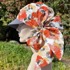 Casquette Chimio en Coton Capri Ellen Wille : Volume et Bandeau Amovible