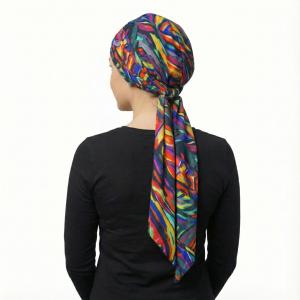 Foulard chimio préformé Georgia - 100% Coton - Volume & Élégance