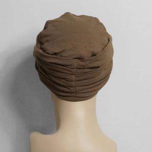 Turban chimio Lucie uni bambou Autrement Belle : L'iconique volume torsadé - Autrement belle