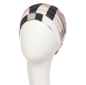 Bonnet chimio Yoga lin multicolore Christine Headwear