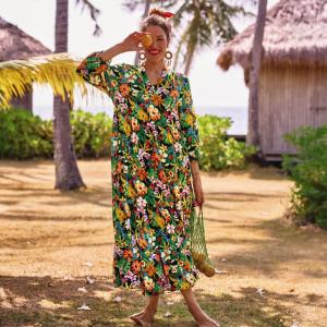 Robe de plage Aymee Wild garden Anita