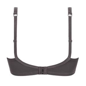 Soutien gorge paddé ouverture devant Mara anthracite Amoena