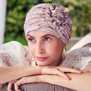 Turban chimio Lotus lin Christine Headwear